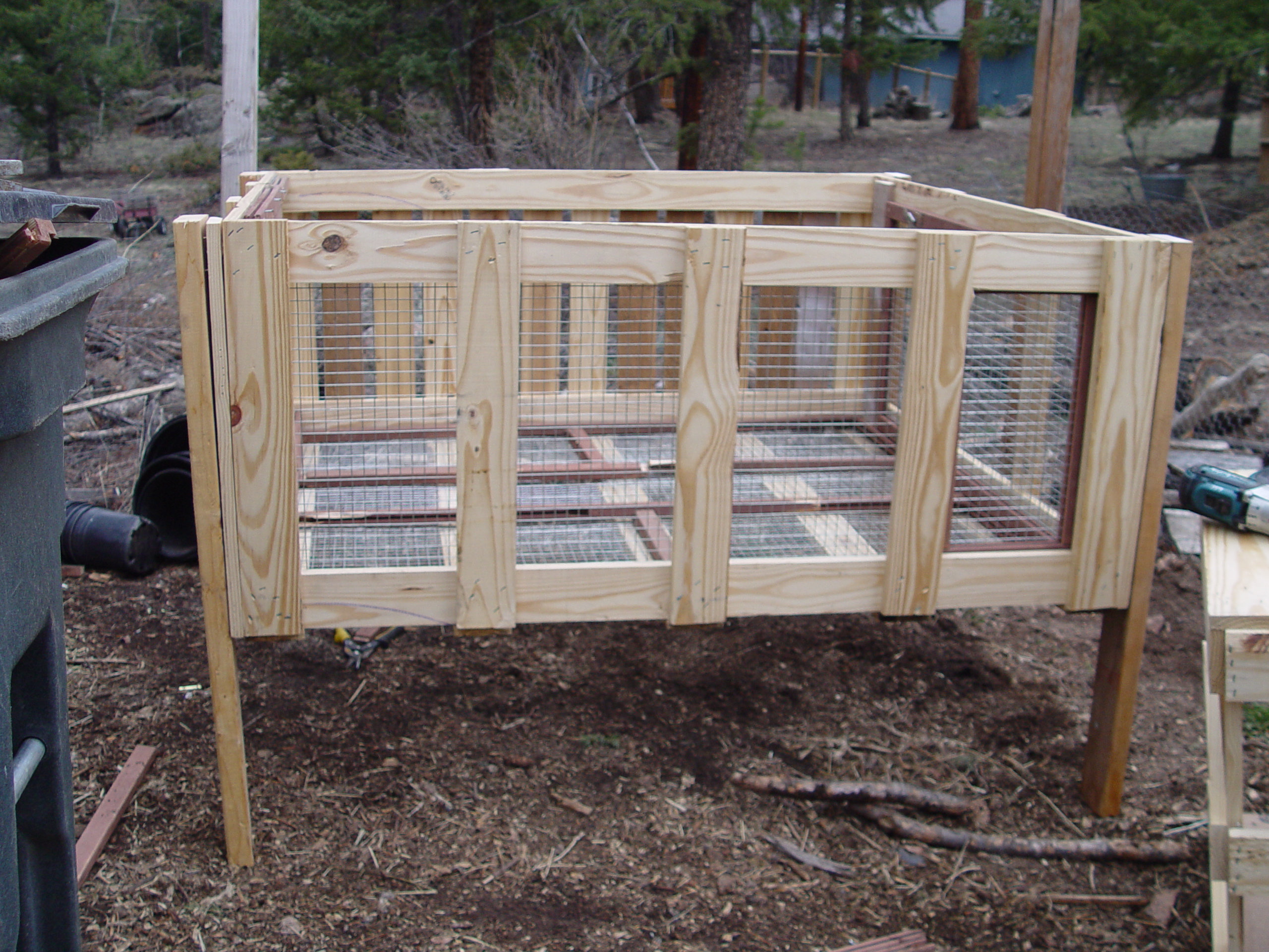Woodworking Do it yourself rabbit cage Plans PDF Download Free Do It 